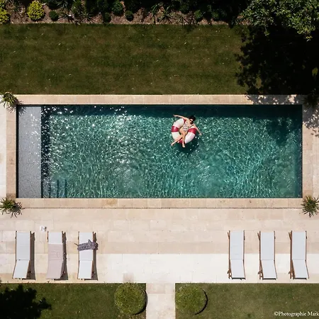 Prázdninový dům Historic Mansion In The Heart Of Provence Saint-Laurent-de-Brevedent