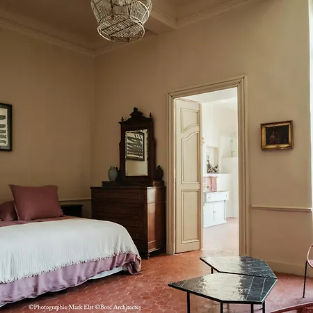 Casa de Férias Historic Mansion In The Heart Of Provence Saint-Laurent-de-Brevedent